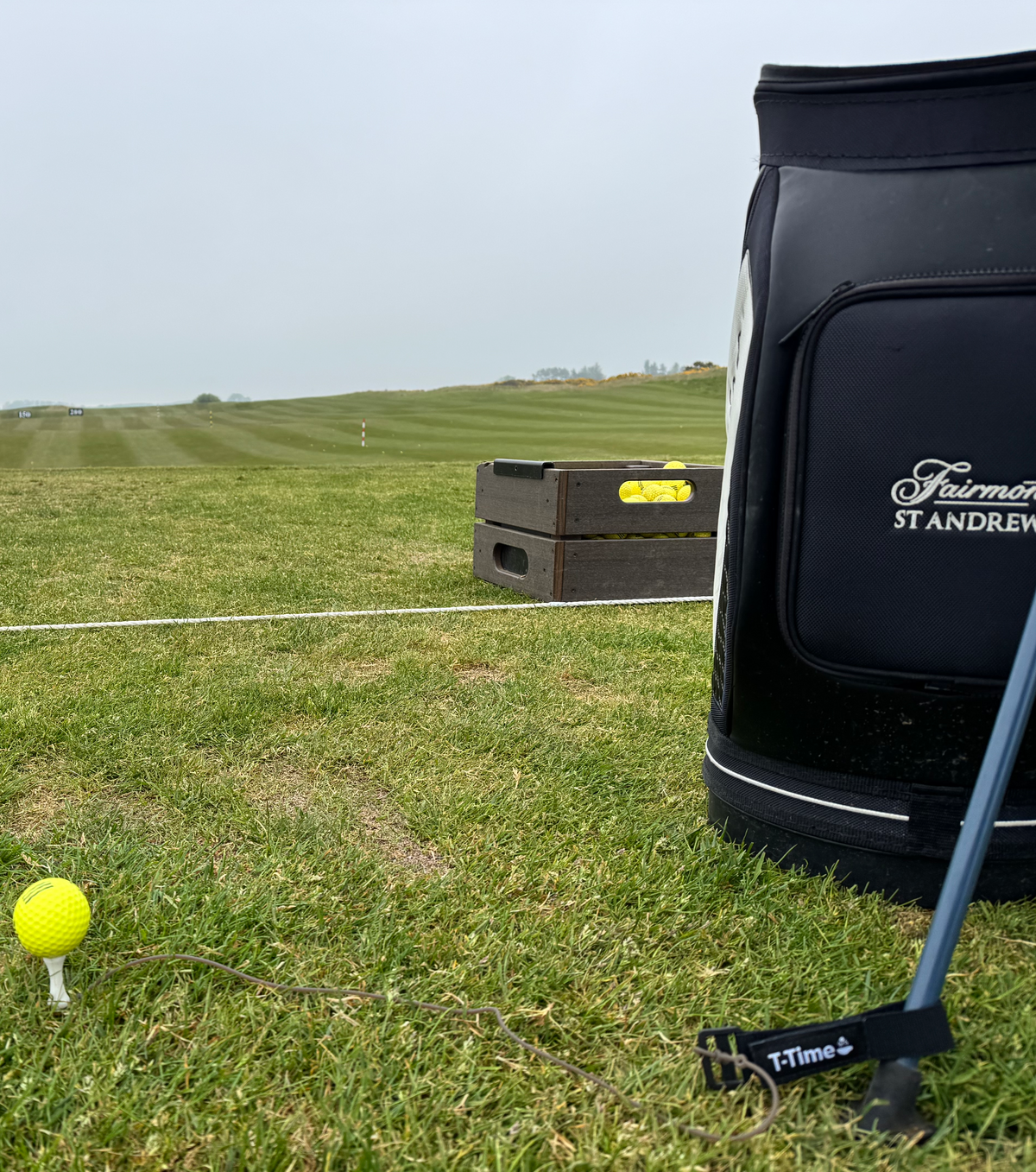 Driving range in Scotland