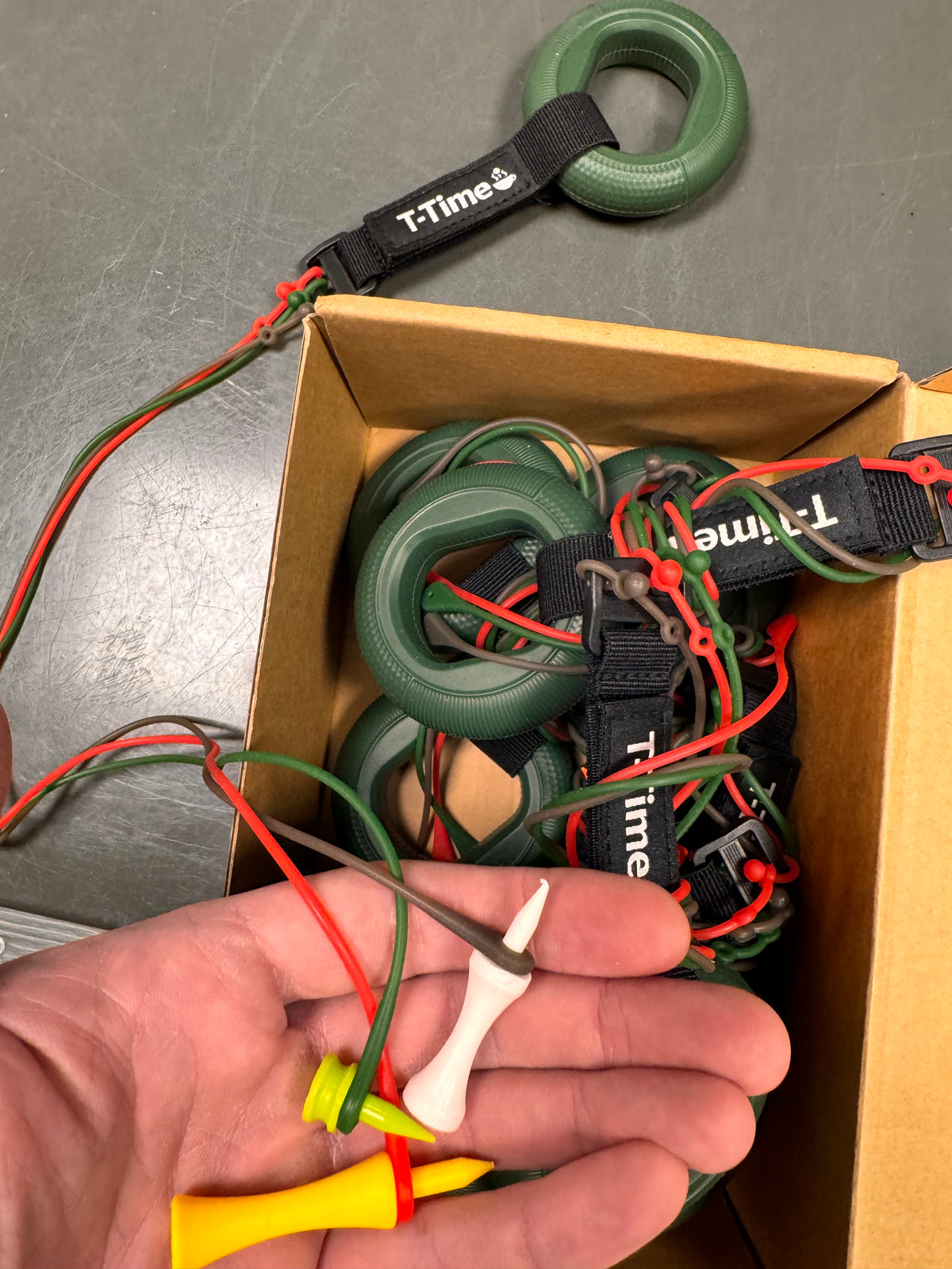 Indoor simulator & weight rings